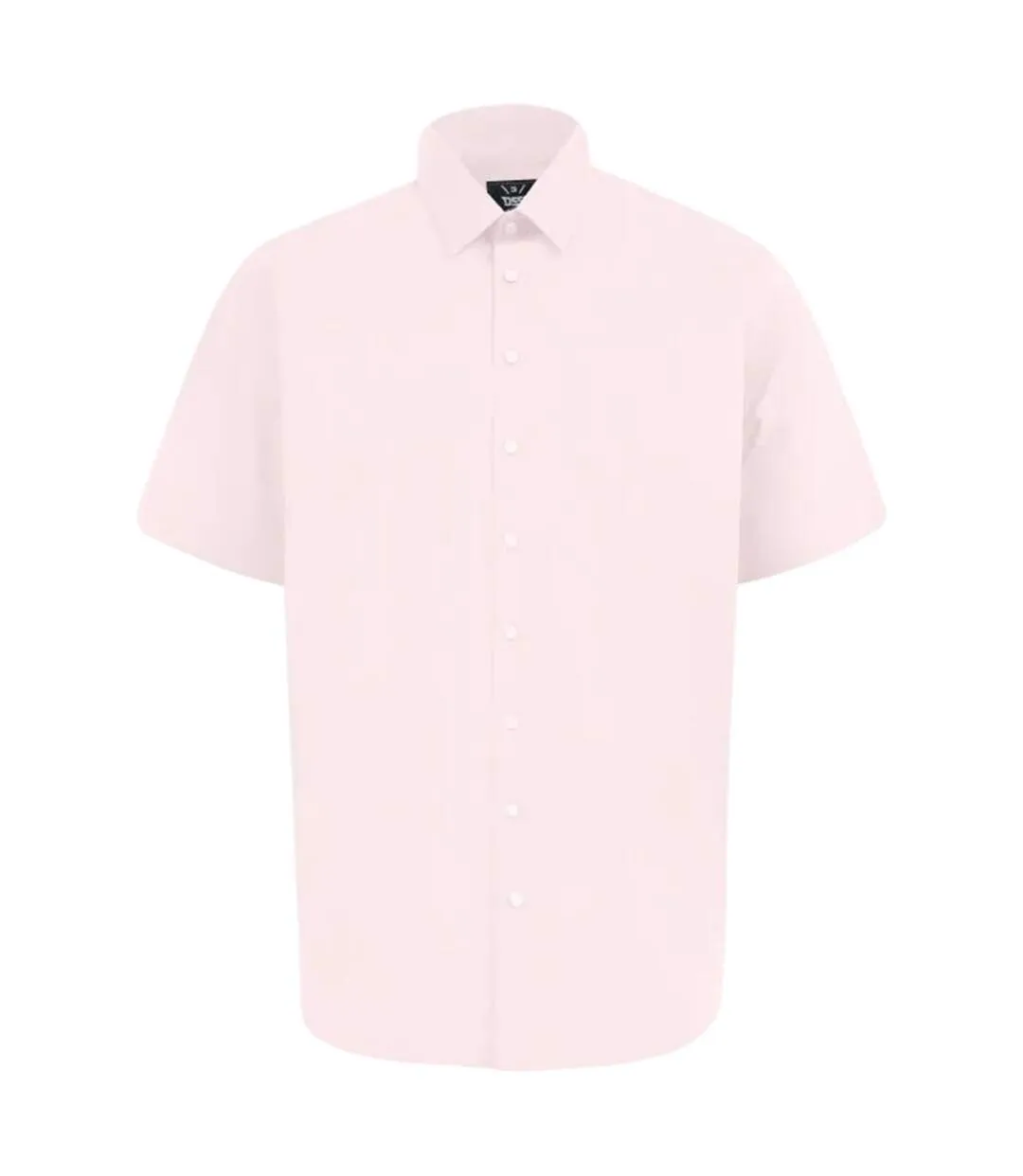 Chemise Manches Courtes Lucas Homme Rose Pâle Duke-2