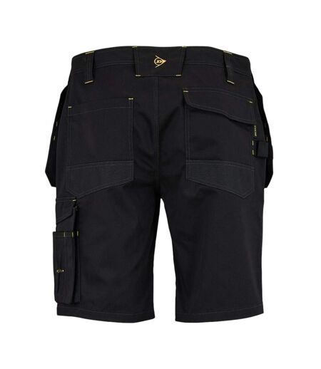 Mens On Site Work Shorts Black Dunlop