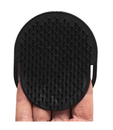 Lot de 2 Brosses à Cheveux Homme 10cm Noir