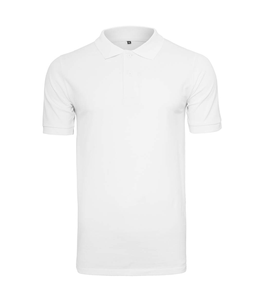 Polo Homme Blanc Build Your Brand-1