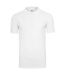 Polo Homme Blanc Build Your Brand-1