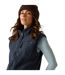 Womens/ladies Frankie Microfleece Body Warmer Navy Regatta-4