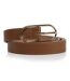 Isotoner Ceinture femme en matière synthétique avec boucle ovale-1