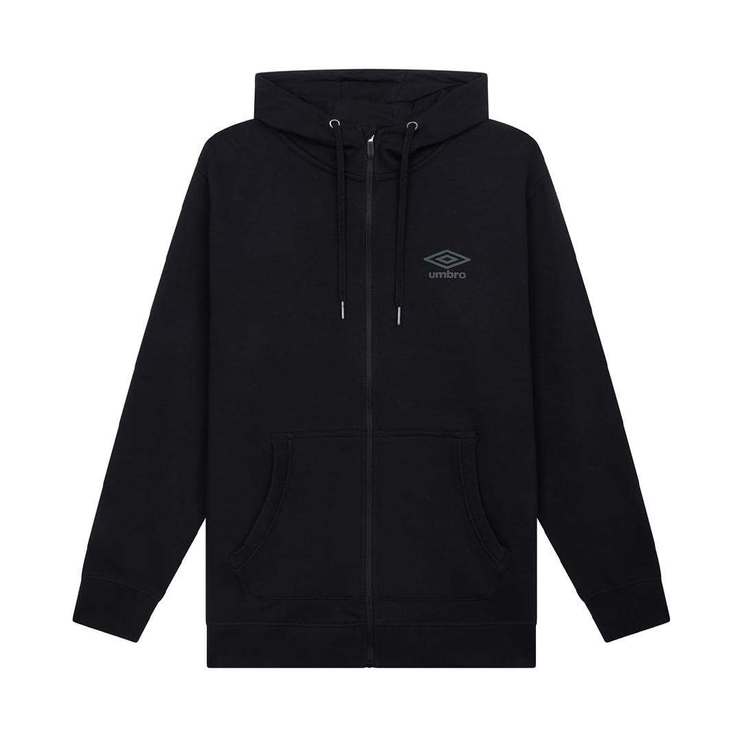 Sweat Zippé Noir Homme Umbro Sherpa - 3XL-1