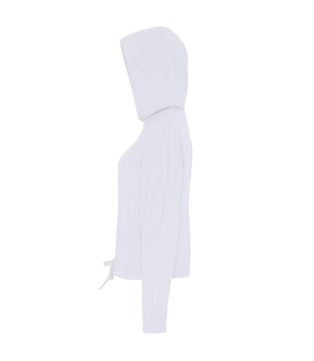 Sweat À Capuche Femme Blanc TriDri