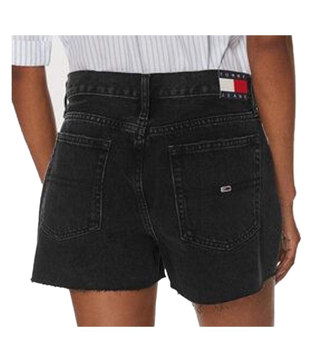 Short en Jean Noir Femme Tommy Hilfiger DW0DW17633-DK - 29-2