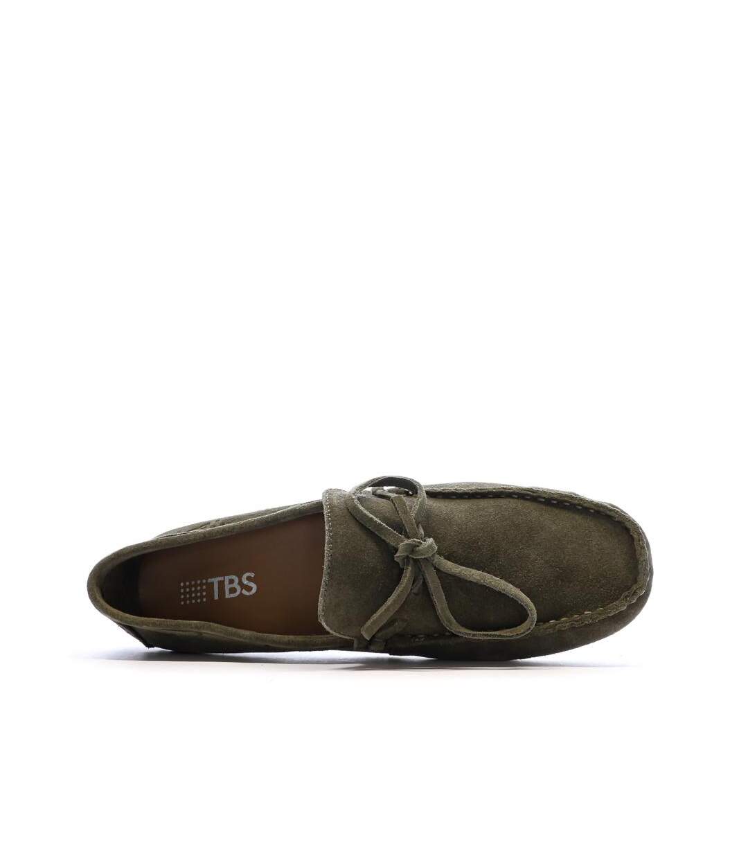 Mocassins vert foncé homme tbs sawtell-4