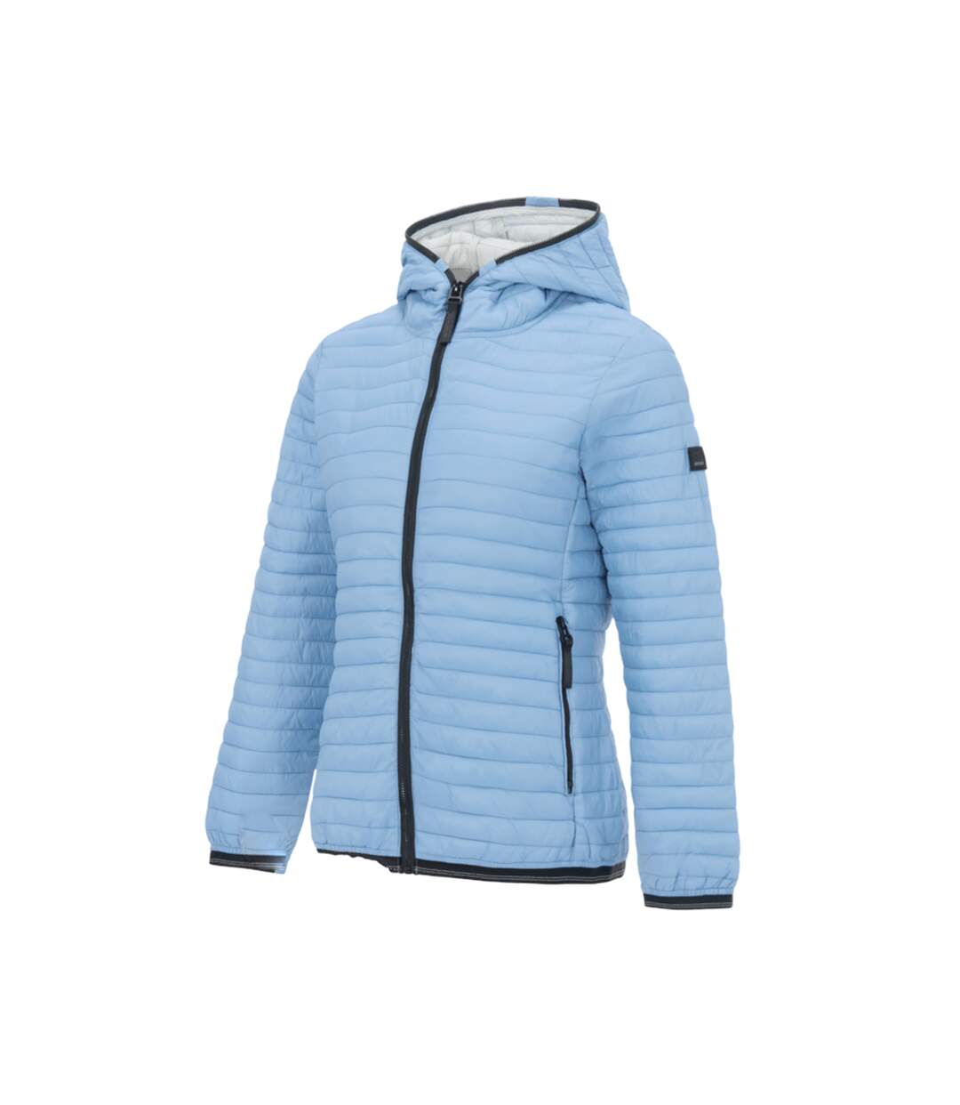 Womens/ladies Rigain Quilted Jacket Washed Denim Regatta-4