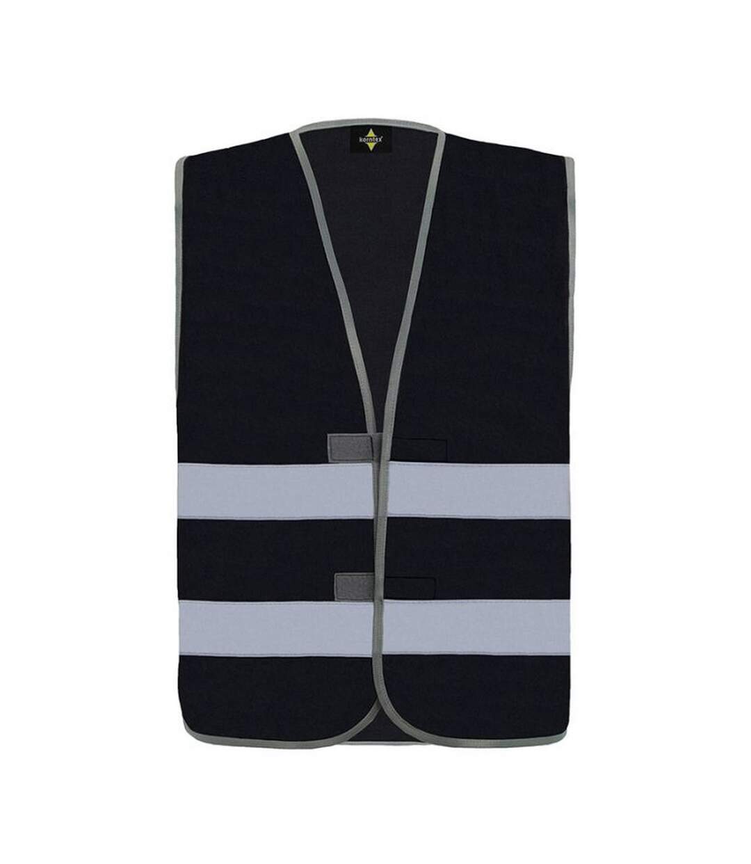 Gilet Haute Visibilité Passau Adulte Noir Korntex-1