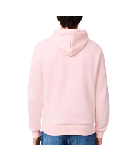 Sweat rose pale homme lacoste en mollet - l