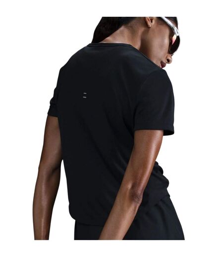 Haut Motif/style Swoosh Femme Noir Nike