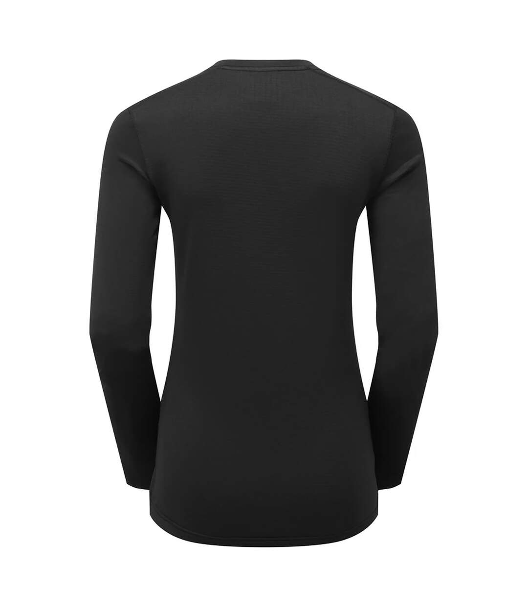Ladies Fleece Crew Neck Top with Thumb Loops for Winter Hiking-2
