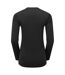Ladies Fleece Crew Neck Top with Thumb Loops for Winter Hiking-2