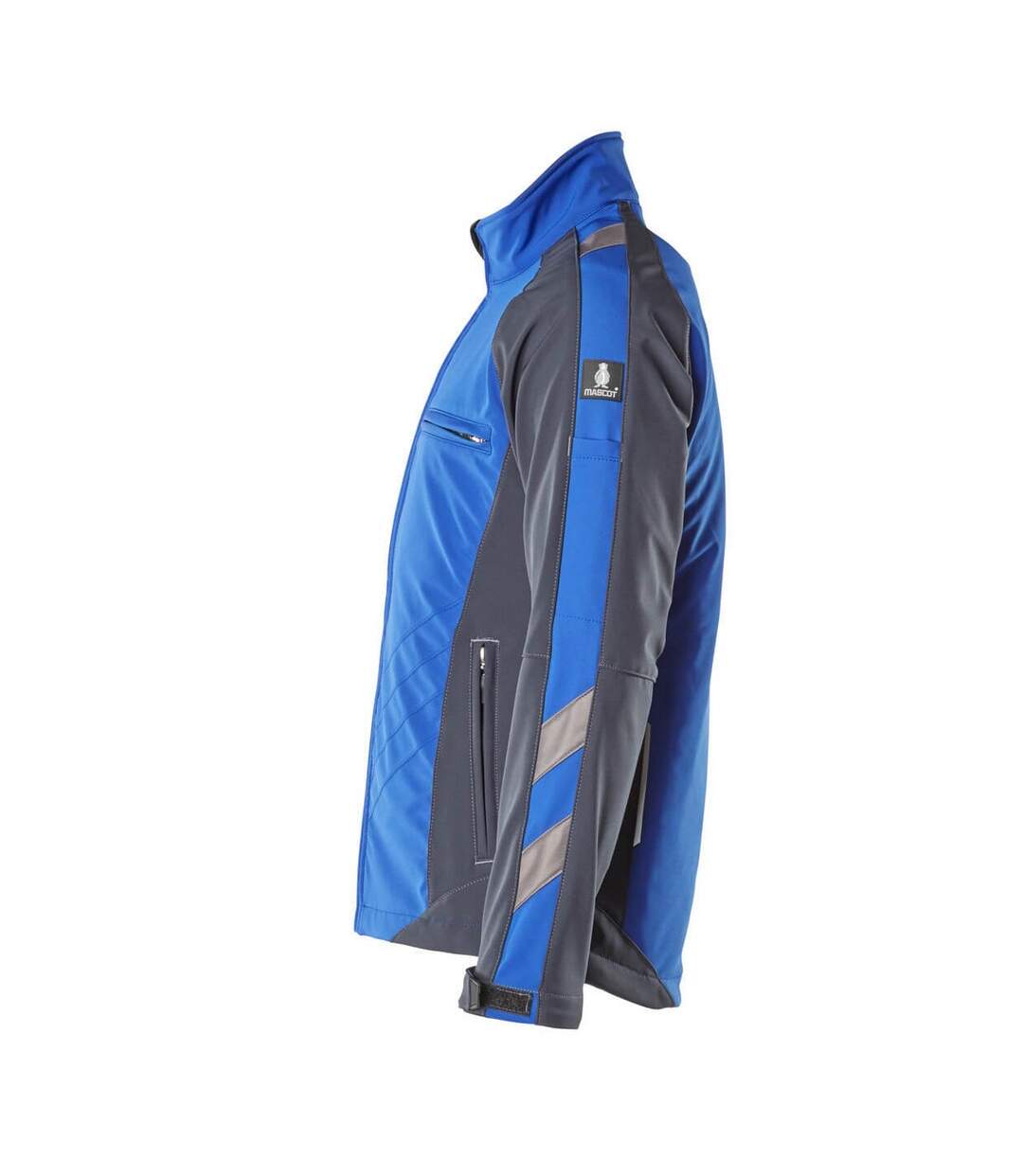 Mens Unique Dresden Soft Shell Jacket Royal Blue Dark Navy Mascot-3