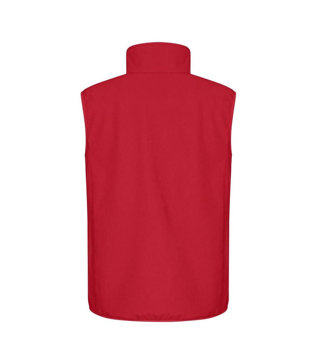 Mens Classic Soft Shell Jacket Red Clique-2