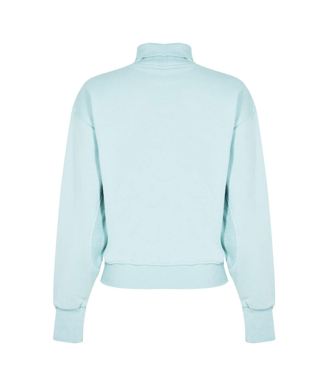Mens Turtle Neck Relaxed Fit Long-sleeved Sweatshirt Sea Green Reebok-3