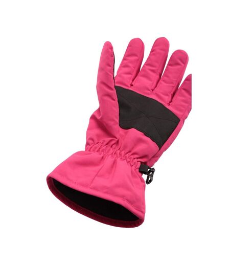 Mountain Warehouse Womens/Ladies Ski Gloves (Pink)