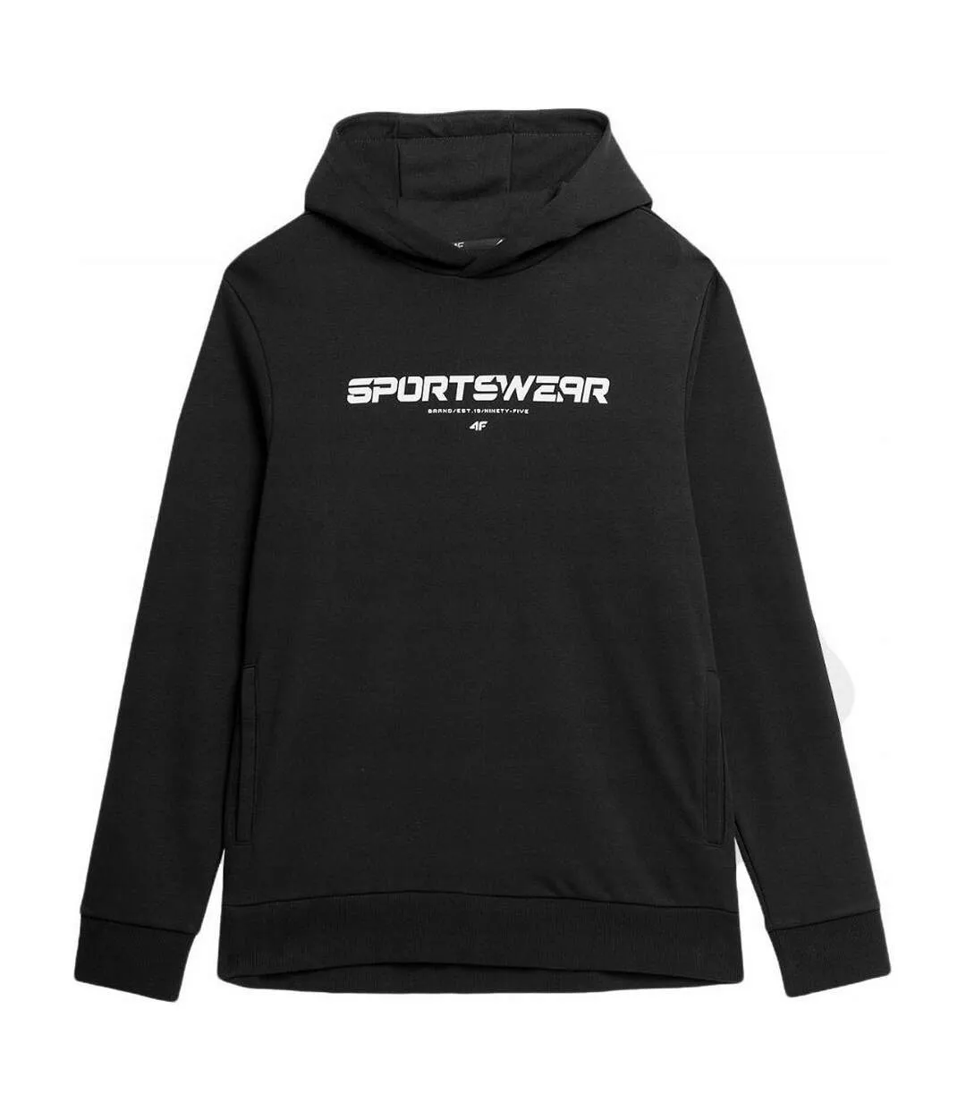 Sweat À Capuche Ss23tswsm266 Homme Noir 4F-1