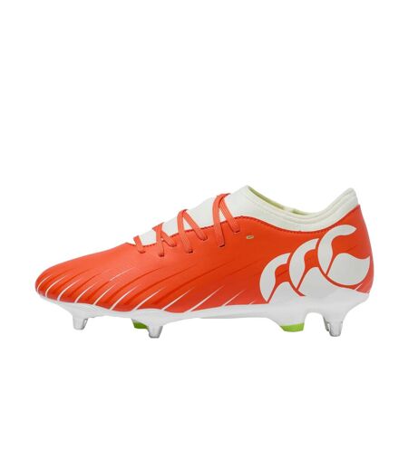 Unisex Adult Speed Falcon Pro Firm Ground Boots Tangerine Tango Canterbury