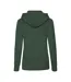 Sweat À Capuche Classic Femme Vert Bouteille Fruit Of The Loom-2