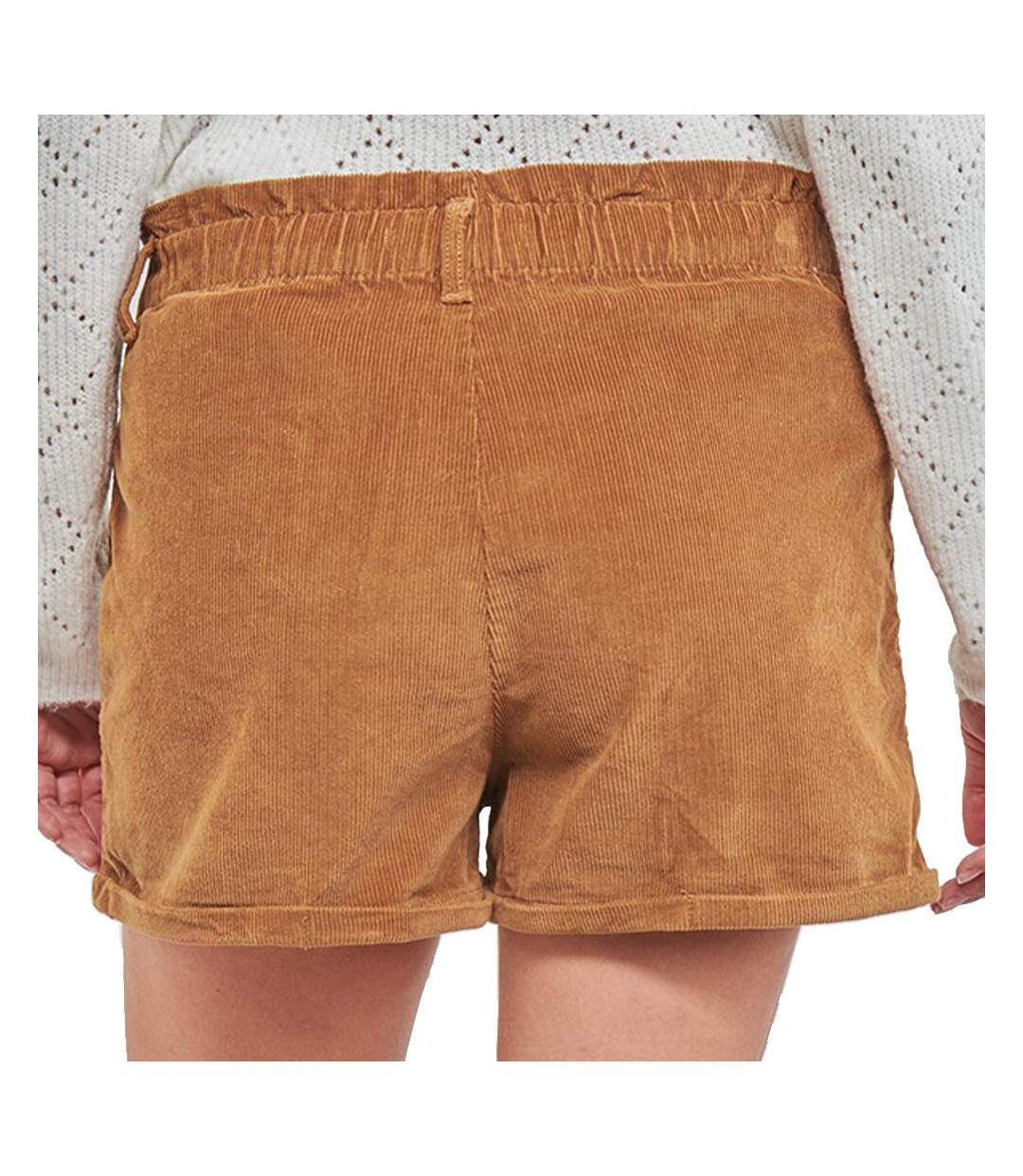 Short Marron Femme Only Cuba Flora - M-2