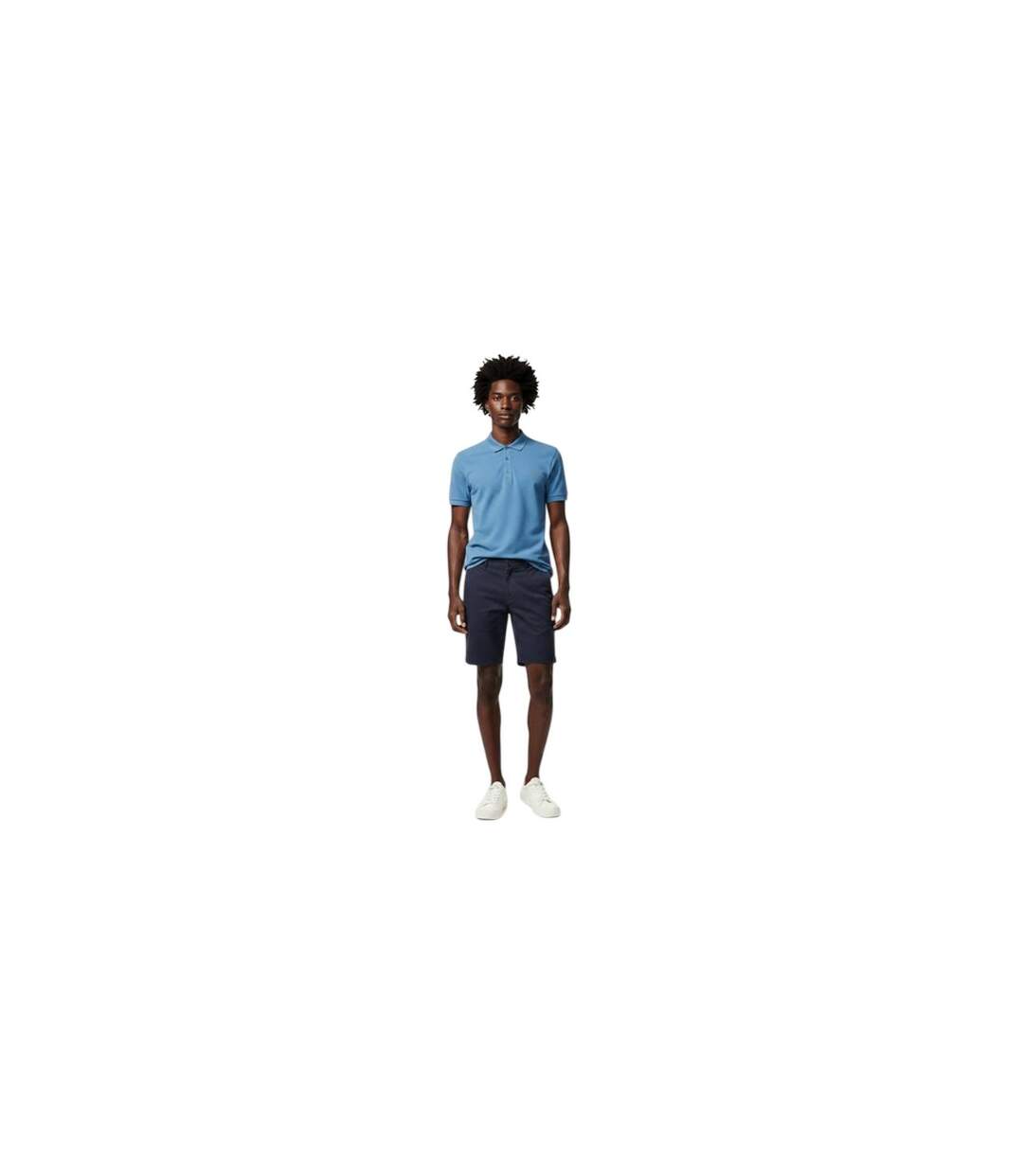 Polo Manches Courtes Emerson Homme Bleu Farah-1