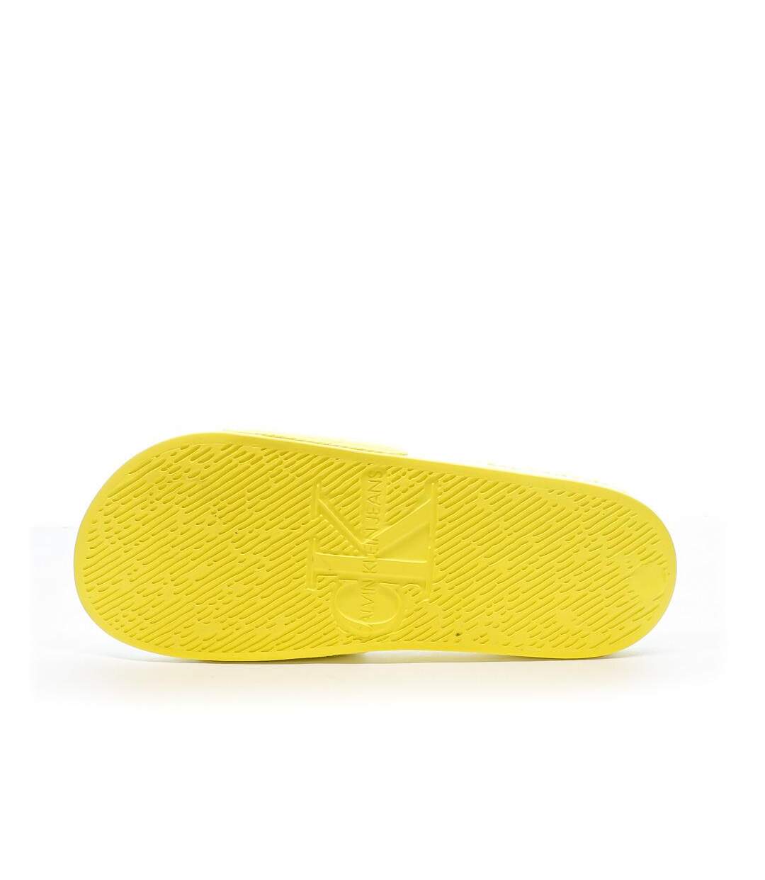 Claquettes Jaune Femme Calvin Klein Jeans Slide Monogram - 37-2