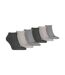 Lot De 6  Socquettes Adulte Gris Noir Gris Foncé Puma-2