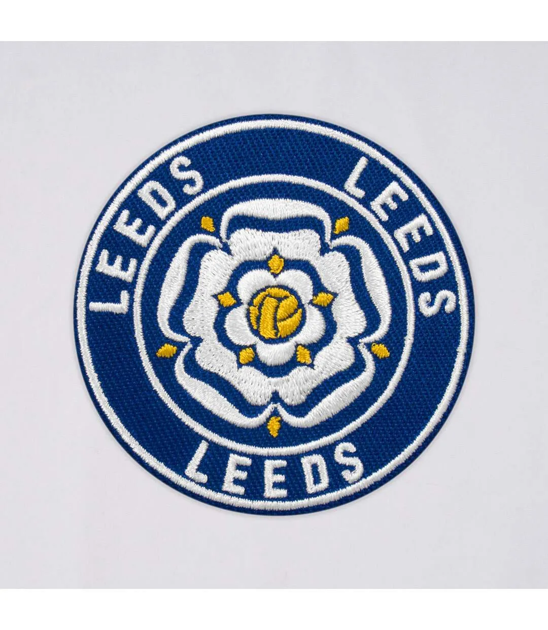 Mens Leeds Retro V Neck T-shirt White Fan Originals-4