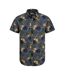 Chemise bleu/vert homme jack & jones hawaii - l-3