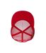 Casquette Trucker Classic Blanc Rouge Yupoong-3