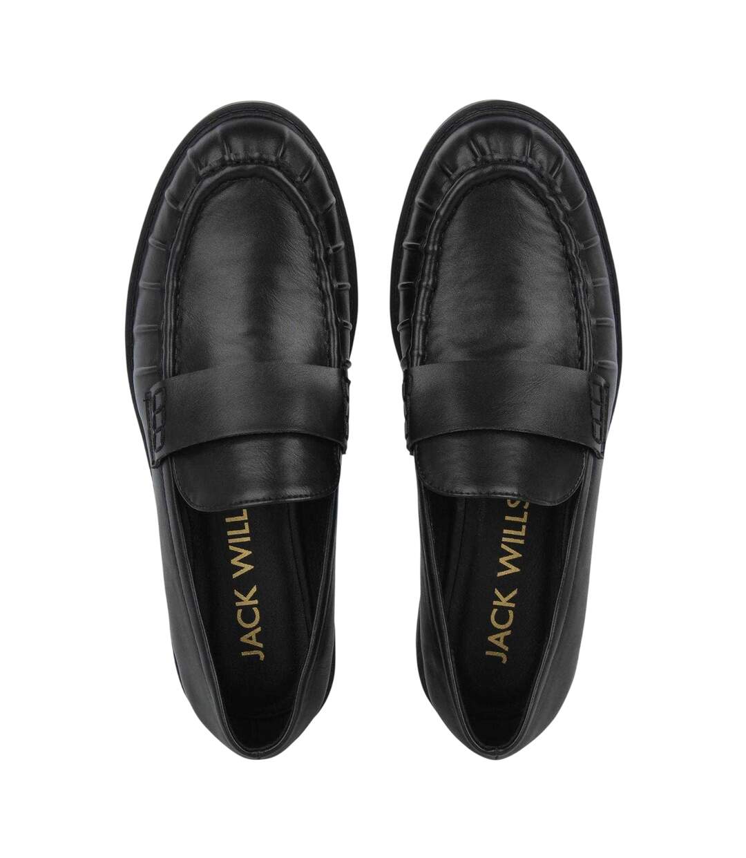 Mocassins Femme Noir Jack Wills-3
