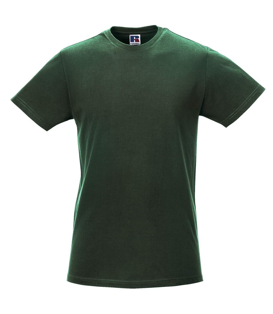 Russell Mens Slim Short Sleeve T-Shirt (Bottle Green)