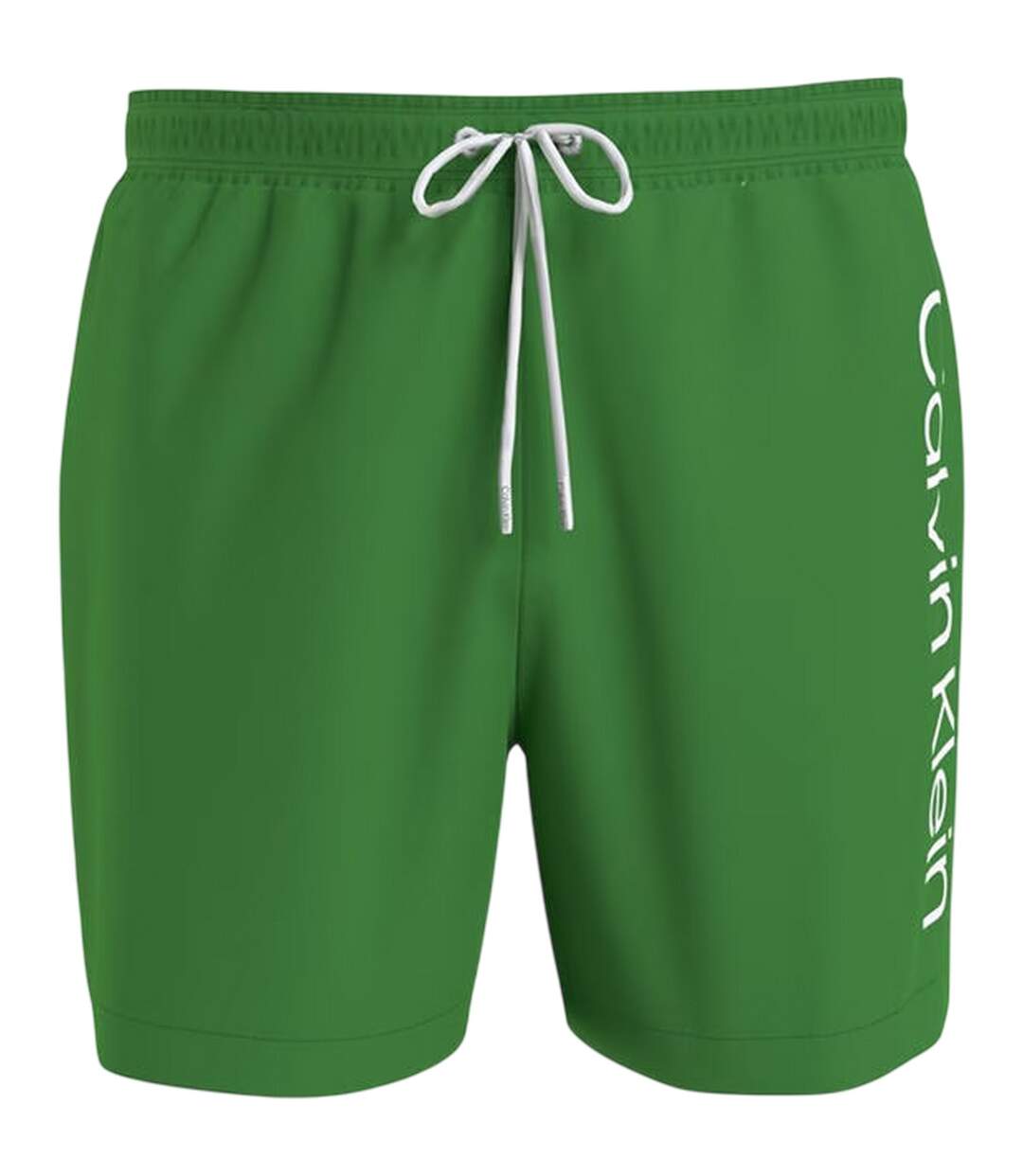 Short De Bain Motif/style Logo Homme Vert Calvin Klein-1