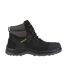 Mens Nova Logo Leather Steel Toe Cap Safety Boots Black Dunlop-1