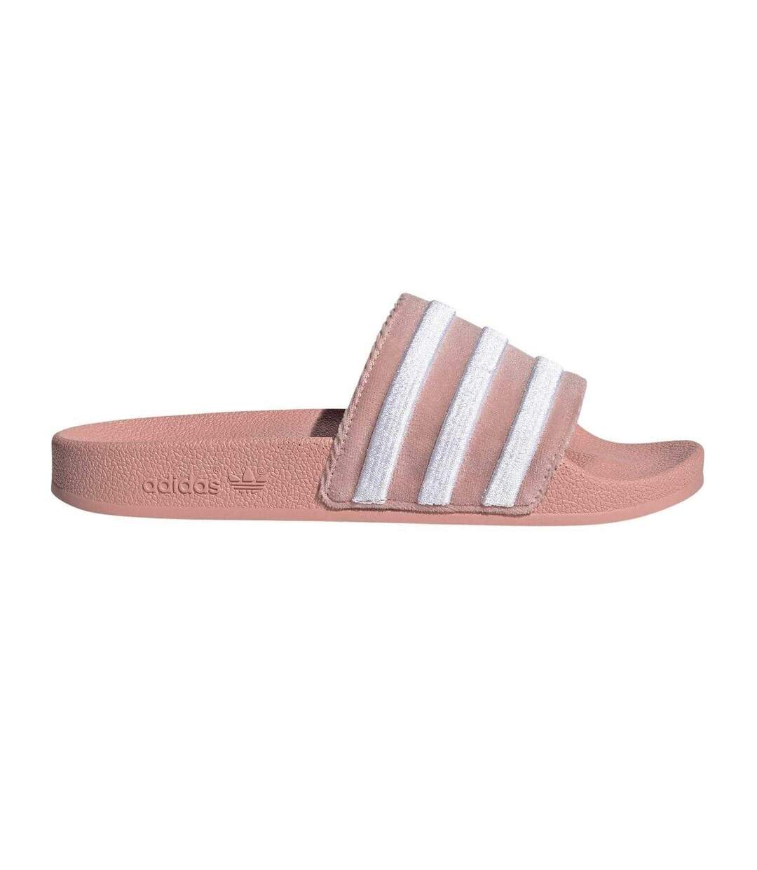 Claquettes Adilette Femme Rose Mauve Adidas-1