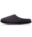 Isotoner Chaussons Mules homme polaire, chauds, semelle confort-3