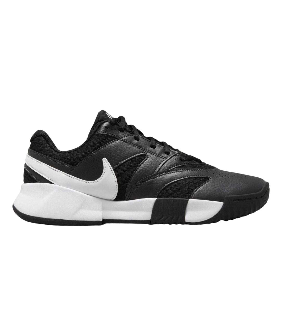 Baskets Court Femme Noir Blanc Nike-1