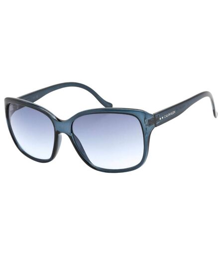 Lunettes De Soleil Motif/style Dégradé Femme Taille Unique Bleu Marine Calvin Klein