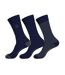 X3 paires de chaussettes marine/gris homme serge blanco chv- 39/42-1