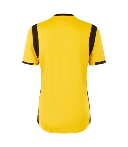 Umbro Mens Spartan Short-Sleeved Jersey (Yellow/Black) - UTUO262