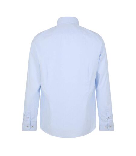 Chemise Manches Longues Homme Bleu Pastel Boss