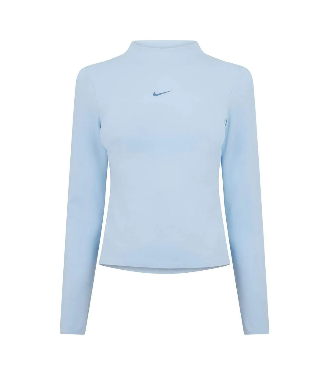 Haut Manches Longues Femme Bleu Céleste Nike-1