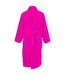 A&R Towels Adults Unisex Bath Robe With Shawl Collar (Pink) - UTRW6532