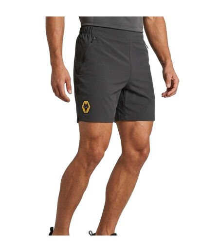 Short De Foot Motif/style Logo Homme Gris Foncé Castore