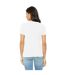 Womens/ladies Jersey Short-sleeved T-shirt White Bella + Canvas-3