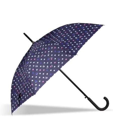Isotoner Parapluie femme canne poignée gomme