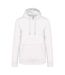 Mens Hooded Sweatshirt White Kariban-1