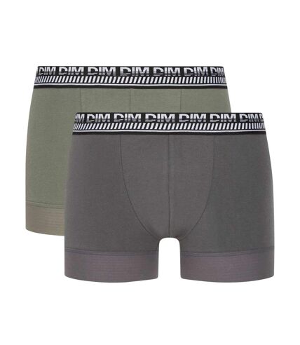 Lot de 2 Boxers Coton 3D Flex Stay and Fit