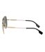 Lunettes De Soleil Femme Taille Unique Gris Foncé Jaune Or Burberry-3